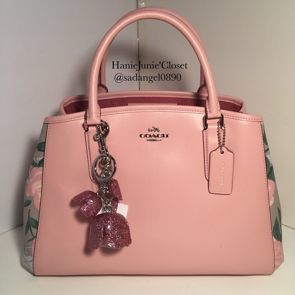 pink camo coach purse